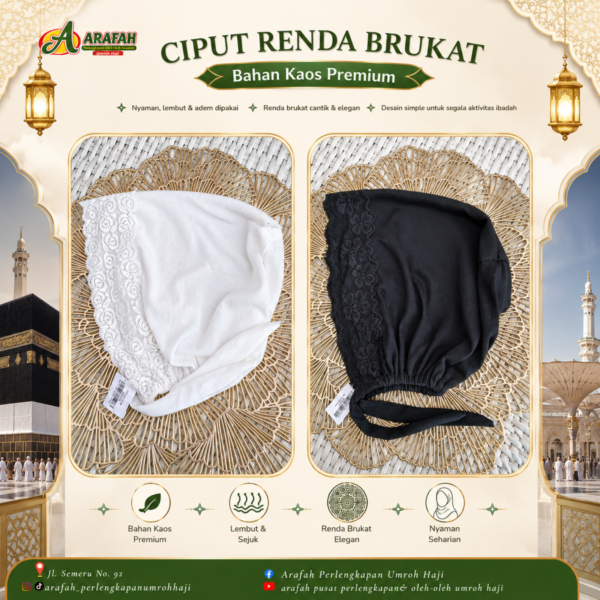 Ciput Renda Brukat