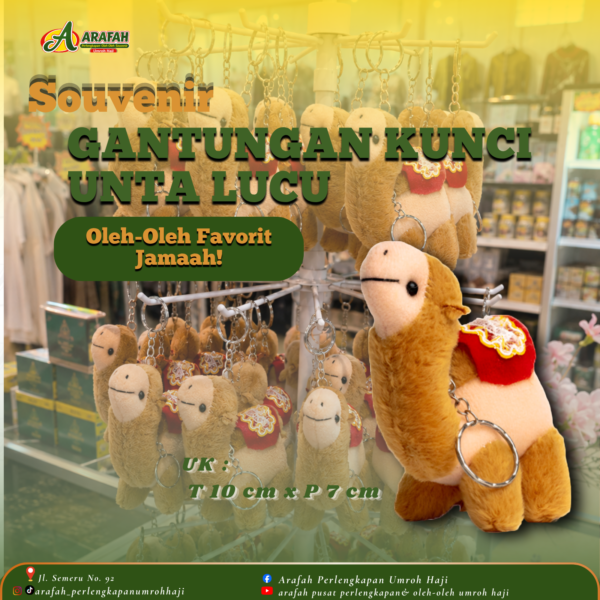 Gantungan Kunci Unta