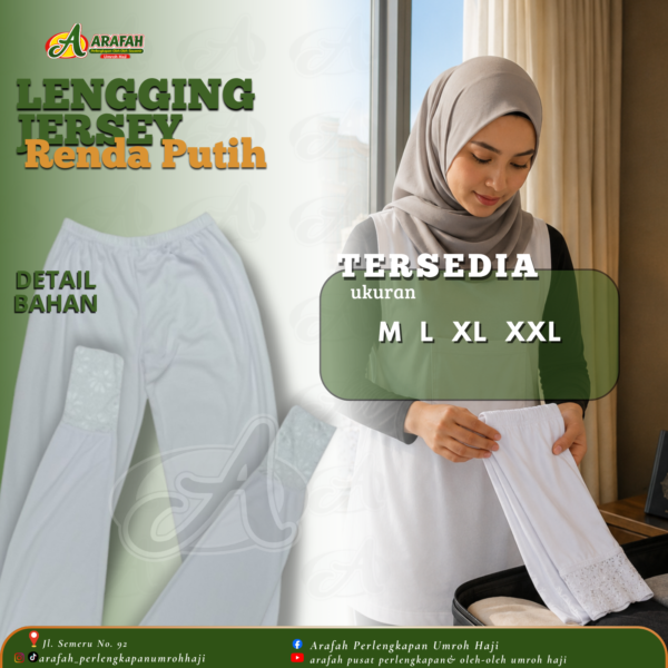 leggingjerseyrenda-warna-putih Legging Jersey Renda Putih